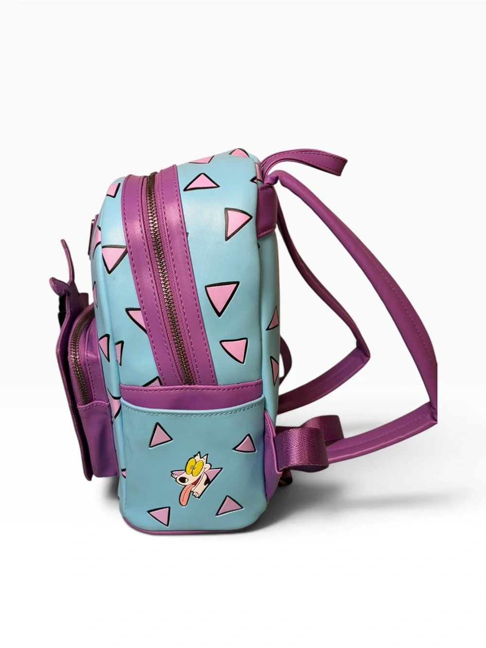 Nickelodeon Loungefly Rocko's Modern Life Lenticular Mini Backpack & Wallet Set